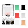 thumbnail image 2 of 30cm Photography Tabletop Lightbox Desktop Portable Photo Studio Light Box Soft Shooting Tent Box ,Easy to Use, 2 of 5