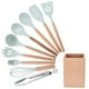 thumbnail image 4 of Juego de 9 utensilios de cocina de silicona, color azul (no incluye cubo de almacenamiento)., 4 of 13