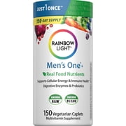 Mens Multivitamin | 150 Vegetarian Caplet | by Rainbow Light