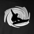 thumbnail image 3 of CafePress - SNOWBOARD Long Sleeve T Shirt - Long Sleeve Dark T-Shirt, 3 of 4