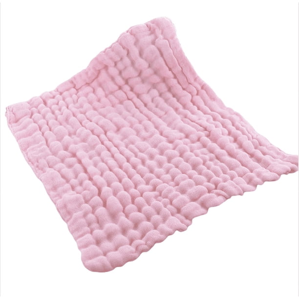Zhuge Toallas para bebés, rosa, ultrasuave para la piel suave del bebé, 5 piezas