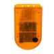 thumbnail image 2 of Sirena de alarma solar, lámpara de seguridad, 1/2 paquete, 129 dB, luz de sirena de advertencia fuerte, ahorro de energía, IP65, impermeable, PIR, LED, sensor de movimiento, 2 of 5
