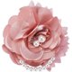 thumbnail image 1 of Broche elegante de flor de peonía, broches de flores de poliéster, prendedores de solapa de perla, 1 of 5