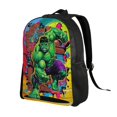 thumbnail image 2 of Green Monster Hero Anime Backpack for Adults, Water Resistant Oxford Bag with 15 Inch Computer Sleeve, 2 of 6
