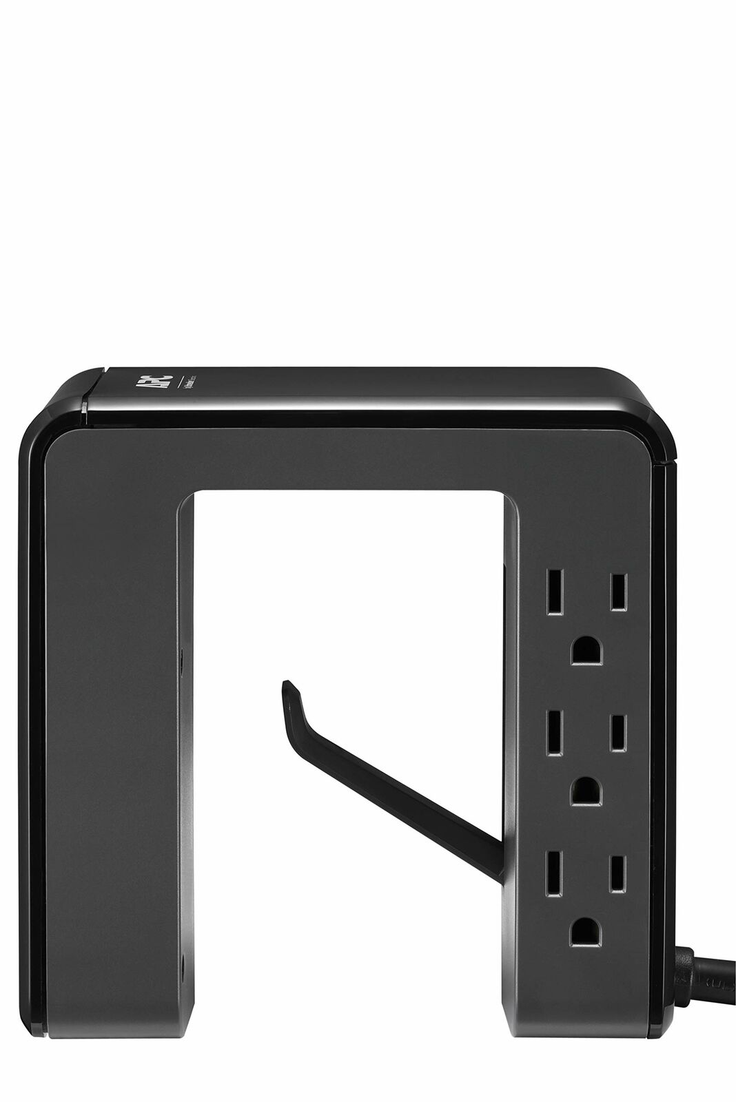APC PE6U4 Essential SurgeArrest Desk-Mount Power Station with 6 Outlets and 4 USB Charging Ports (Black) - image 5 of 7