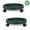 Green, variant on 2 Pack 13 Inch Heavy-duty Plant Caddy with Casters, Plastic Rolling Plant Stand Saucer Tray Coaster for Plant Pots, Gray