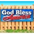 thumbnail image 2 of God Bless America 13 oz Vinyl Banner With Metal Grommets, 2 of 5