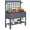Gray 223, variant on 48 x 24 x 32 Wooden Raised Garden Bed with Polycarbonate Greenhouse Cover for Cold Frame Protection, Natural