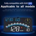 thumbnail image 4 of encabezar pantalla Irfora Car HUD Pantalla Head-up de 5,5 pulgadas Proyector de parabrisas Velocímetro digital para vehículos Pantalla de visualización de sistema dual Alarma de exceso de velocidad Fa Irfora encabezar pantalla, 4 of 7