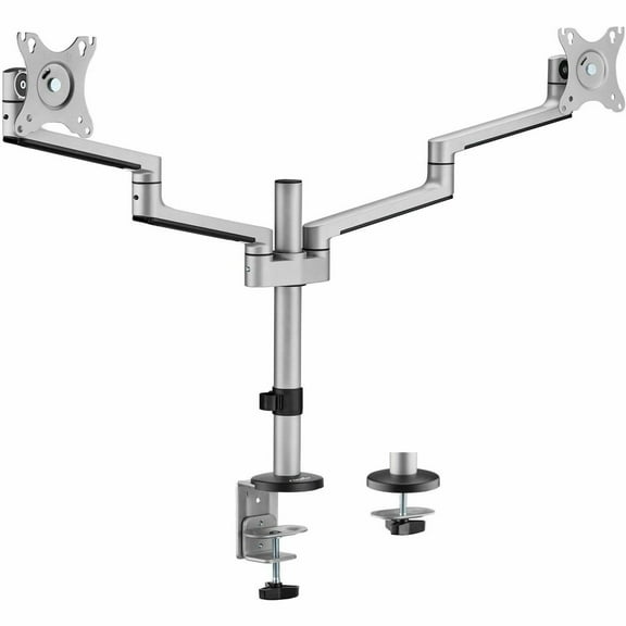 Rocstor Y10N019-S1 Ergoreach Ep14 Premium Aluminum Articulating Dual-screen Mount Supports Up To T