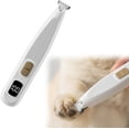 thumbnail image 7 of Rechargeable Pet Hair Trimmer Kit, 2026 New Low-Noise Dog Paw Trimmer with LED Light, Electric Dog Grooming Clippers Waterproof Pet Hair Shaver for Dogs and Cats for Paws Ears Face (White), 7 of 7