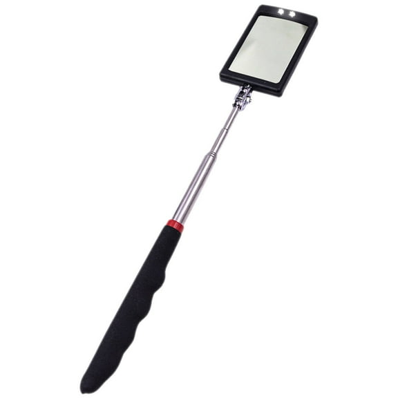 Inspection Mirror Extendable Mirror Telescoping Lighted Mirror On A Stick