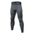 thumbnail image 1 of Pantalon de Compression d'Entraînement de Base de Basketball Extensible pour Hommes Quatre Saisons Exercice Simple Entraînement Physique Course, 1 of 5