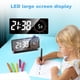 thumbnail image 5 of Reloj Despertador con Temporizador: Reloj de Escritorio Digital Cuenta Atrás con Pilas para Estudio Oficina-Despertadores para Dormitorios Negro, 5 of 5