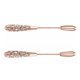 thumbnail image 3 of Pendientes Colgantes Elegantes Nikou para Mujer Moda Ligeros Oro Rosa, 3 of 11
