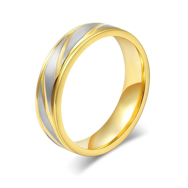 Twill Wedding Ring for Couple Valentine Lover EngageMenst Promise
