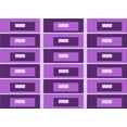 thumbnail image 1 of Ahgly Company Machine Washable Indoor Rectangle Transitional Heliotrope Purple Area Rugs, 3' x 5', 1 of 7