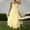 Yellow, variant on ZZwxWA Womens 20255 Summer Dresses Halter Neck Boho Long Floral Dress Backless Ruffle Hem Flowy Tiered Maxi Sundress Formal Cocktail Party