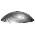 thumbnail image 3 of Silver and Black Streaked Oval Glass Vessel Sink, 3 of 10