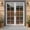 Gray/White, variant on Gray and White Geometric Lattice Pattern Door Rugs,Washable Non Slip Door Mats Indoor,Decorative Door Mats,Entry Mat Indoor for Entrance,Bedroom,Kitchen,Bathroom,17"x30"