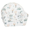 thumbnail image 1 of Delsit Canapé pour Tout-Petits - Fauteuil Confortable pour Enfants, Sofa en Mousse Léger et Chaise de Lecture avec Housse Amovible, Fabriqué en Europe, 1 of 5