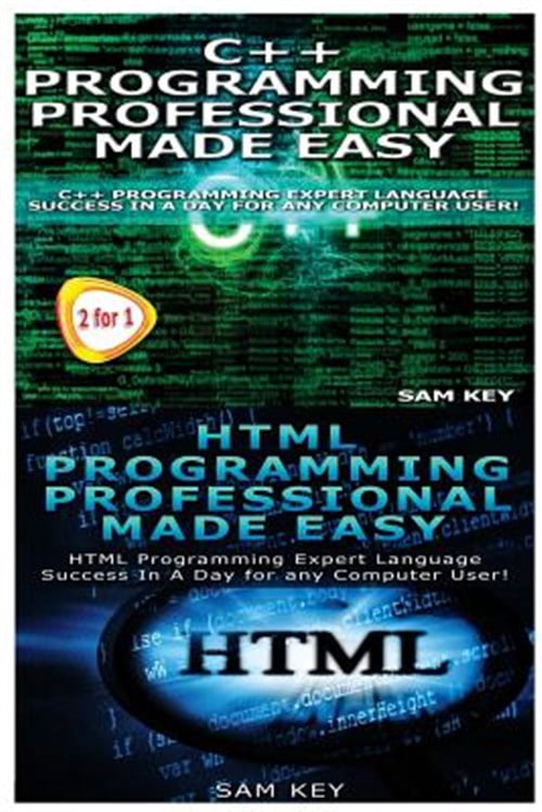 Pre-Owned C++ Programming Professional Made Easy & HTML Professional ...