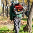 thumbnail image 4 of 80CC Backpack Leaf Blower, Gas Powered Leaf Blower with Large Air Volume, 900 CFM Gas Blowers for Lawn Care, 3.5KW Air-cooled Backpack Blower for Garden, Leaves, Snow, 4 of 10