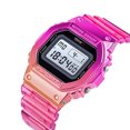 thumbnail image 4 of Reloj Digital Retro Tornasol Steiner Correa de Plástico 5 Atm Rosa, 4 of 4