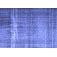 thumbnail image 1 of Ahgly Company Machine Washable Indoor Rectangle Persian Blue Traditional Area Rugs, 7' x 9', 1 of 4