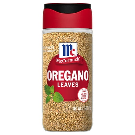 McCormick Kosher Oregano Leaves  0.75 oz Bottle