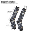 thumbnail image 5 of Balery Space Cars Fun Novelty Socks Men'S Women'S Crew Socks Funny Crazy Novelty Socks Quirky And Cool Socks, 5 of 9