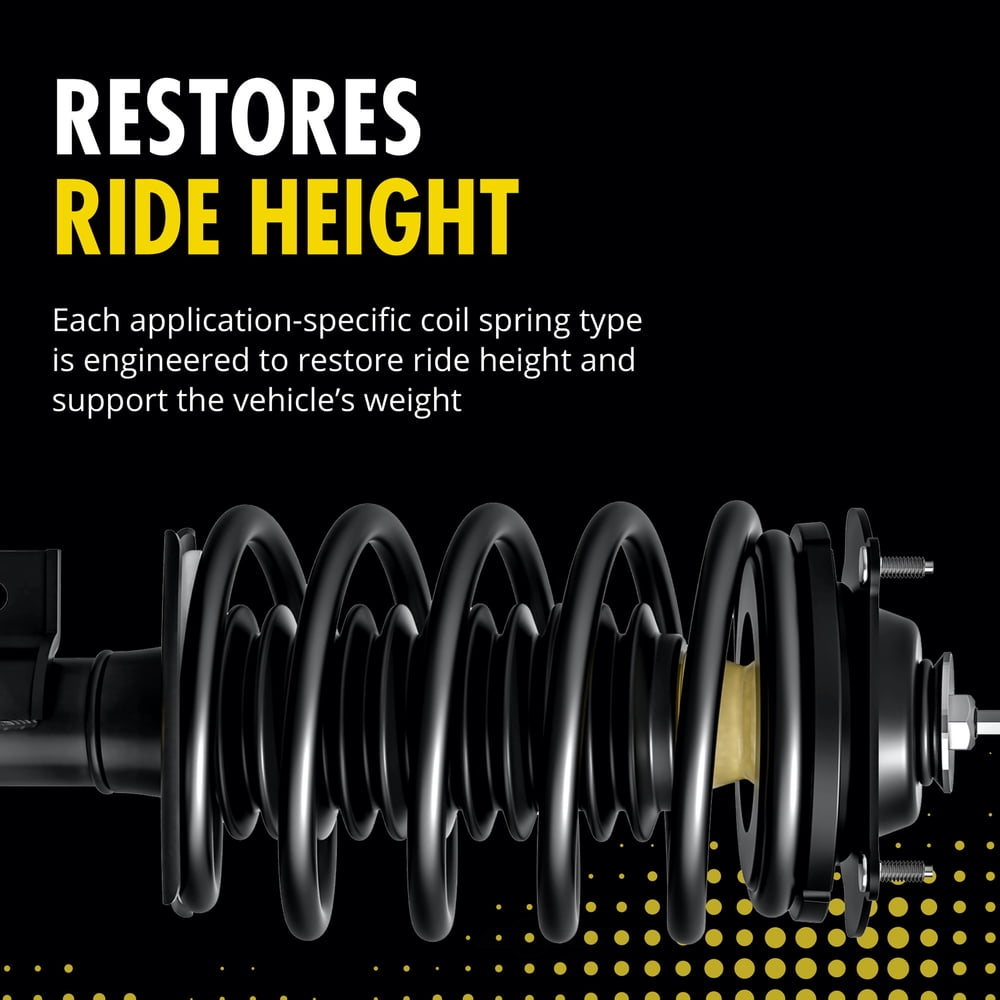 Monroe Shocks & Struts 271875 Quick-Strut Front Suspension Strut and Coil Spring Assembly