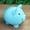 Blue, variant on Small Piggy Bank - Coin Bank for Little Boys & Girls, Safe Piggy Bank for Saving Change, Cute Small-Sized Money Storage Jar, Blue, 3.15*4.13*3.74in