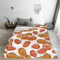 thumbnail image 5 of Zufioo Peanuts4 Fleece Blanket Queen Size,Plush Bed Blanket,Ultra Soft Throw Blanket,Plush Fuzzy Cozy Blanket Perfect for Bed,Couch-40"x30", 5 of 7