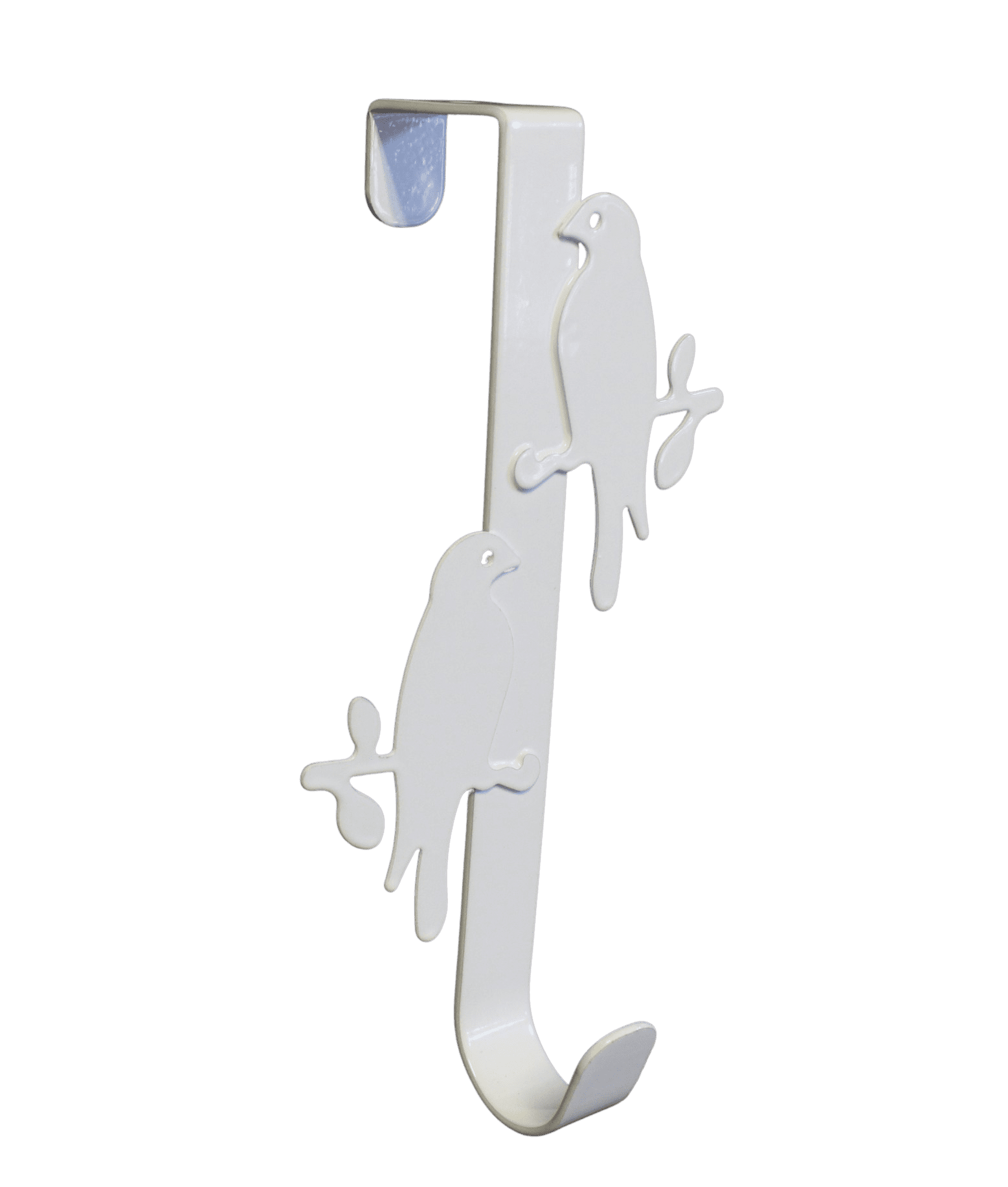 Coat Hanger Multi Purpose Organizer Pocketbook Hanger for Doors White Bird Over The Door Hook