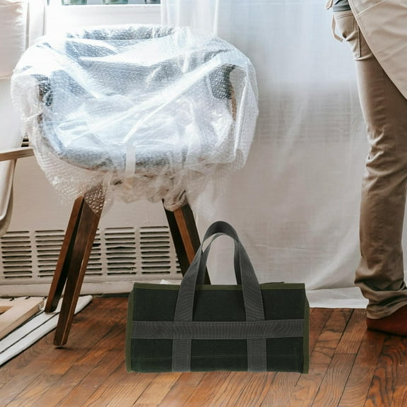 FENGGUIQU Canvas Portable Multi-Purpose Tool Bag for Electricians and Technicians, Heavy Duty, 1 Piece