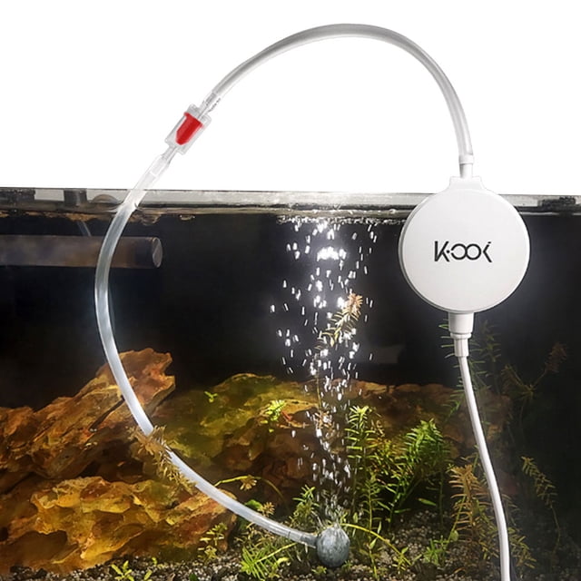 Bomba Aire Silenciosa para Acuario Con Tubo Aire Kit Aireador Oxígeno 1 3 W (Reino Unido 2025 Blanco)