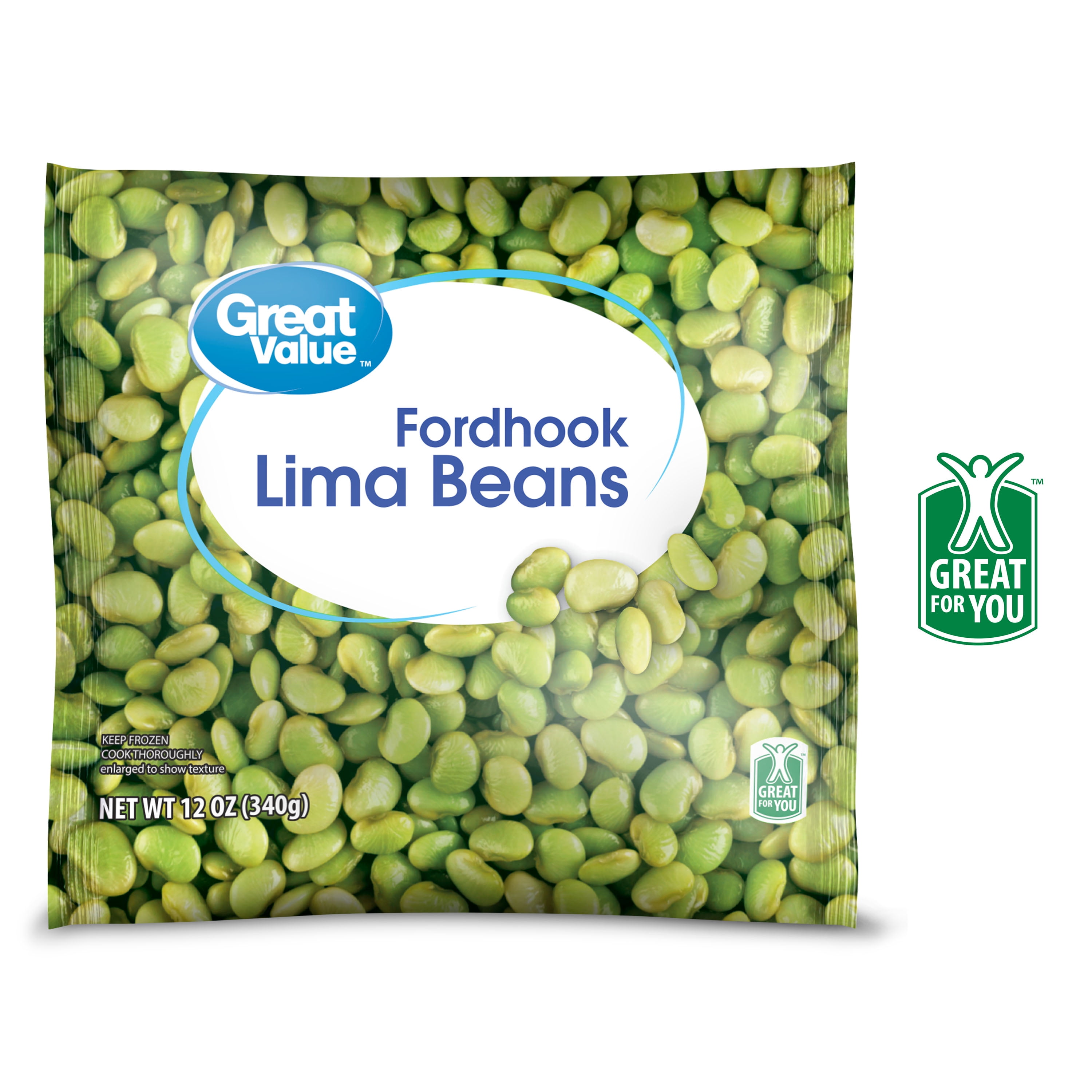 Great Value - Brandclub - Great Value Frozen Fordhook Lima Beans