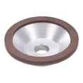 thumbnail image 1 of 75x20x25x5x3mm Professional Resin Diamond Grinding Wheel Cup for Tungsten Steel Milling Cutter Tool Sharpener Grinder, 1 of 8