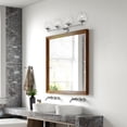 thumbnail image 6 of 17474-05 Livex Lighting Willow - 4 Light Bath Vanity In Transitional Style-9.5 Inches Tall and 35.5 Inches Wide-Polished Chrome Finish, 6 of 10