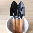 thumbnail image 2 of 3 Pcs Mini Garden Tools, Small Rake and Shovel Set, Small Shovel Rake and Spade Wooden Handle for Potted Plants for Garden Plants Indoor Outdoor, 2 of 5