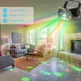 thumbnail image 4 of DJ Party Lights Stage Laser RGB Sound Activated Disco Strobe Lighting with Remote Control - Music Show Projector for Indoor Birthday Karaoke Club KTV, 4 of 10
