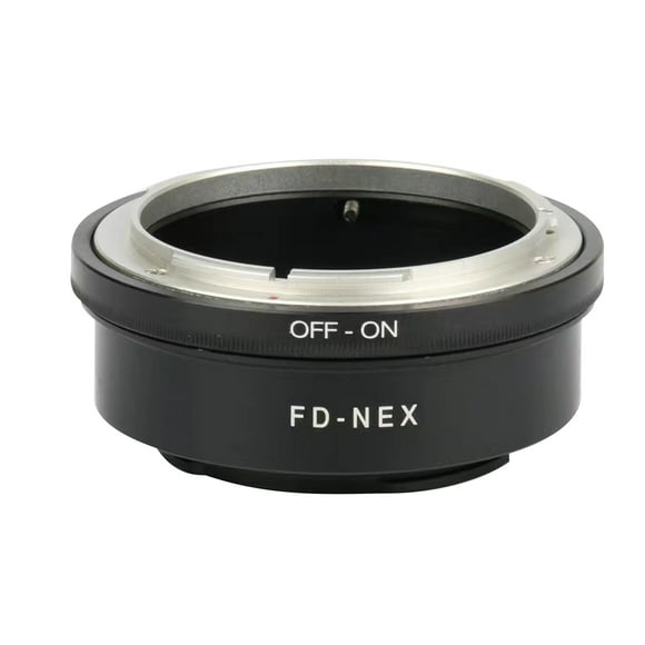 NATEFEMIN Adaptateur d'Objectif Compatible pour Appareil Photo NEX Attache des Objectifs Canon FD pour Mise au Point Manuelle Professionnelle