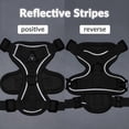 thumbnail image 5 of Exclusivo Mezcla Pet Harness and Leash Set, Adjustable Reflective Walking Dog Harness for Small Dogs, No Pull Soft Mesh Puppy Harness, Black, S, 5 of 7