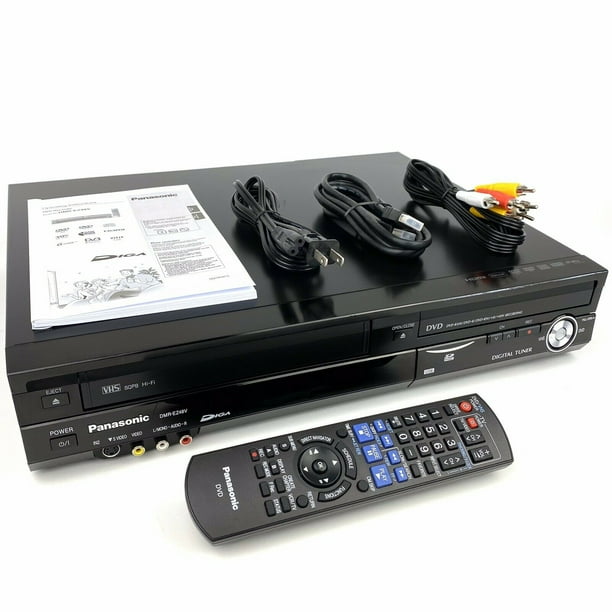 Panasonic DMREZ48V DVD VCR Combo Player VHS to DVD Recording HDMI