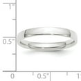 thumbnail image 3 of Primal Gold 10 Karat White Gold 3mm Lightweight Comfort Fit Band Size 13, 3 of 5
