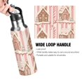 thumbnail image 4 of Yayeee 33oz Insulated Water Bottle Double Wall Stainless Steel with Flip Straw Lid, Pink Candy House, 4 of 7