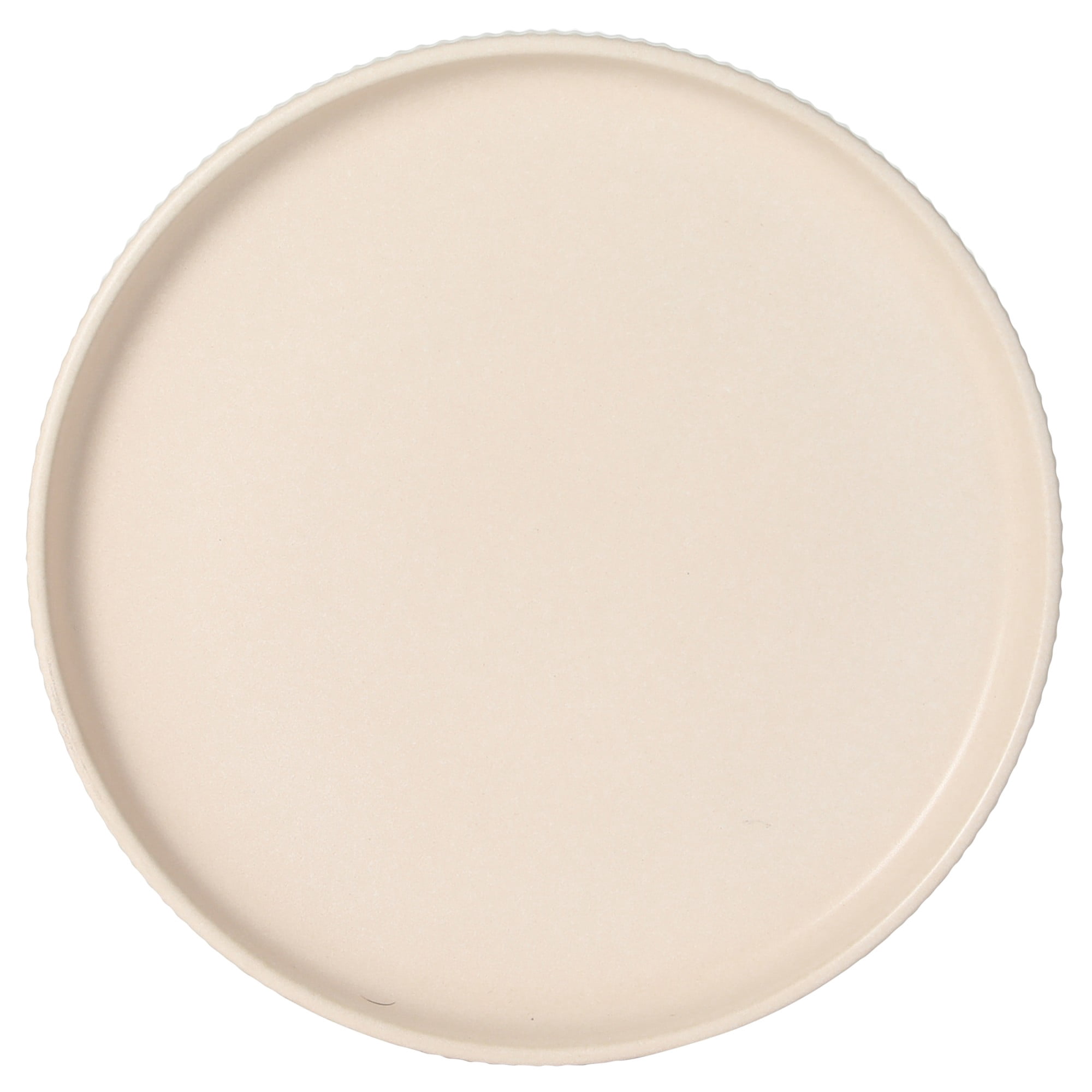 Gibson Elite Townscape Plates and Bowls 12 Piece Dinnerware Set - Cream