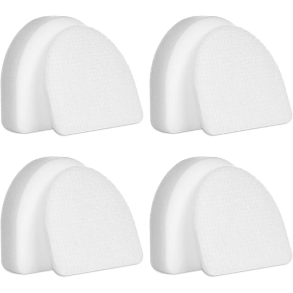AZ4002 Filters for Shark Powerdetect Upright Vacuum Cleaner AZ4000 AZ4002 AZ4000C, 4 Foam & 4 Felt Replacement Filters Compare to Part #XFFKAZ4000