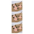 thumbnail image 2 of Bearachild Ramo de flores artificiales de 6 piezas elegante para decoración de boda flores de seda artificiales de bajo mantenimiento rosa Type1 NO1, 2 of 6